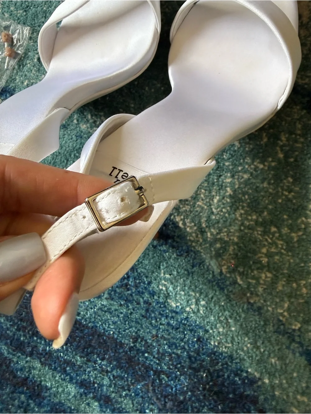 Jeffrey Campbell Go-Getter Slingback Heels, White Satin, US W7